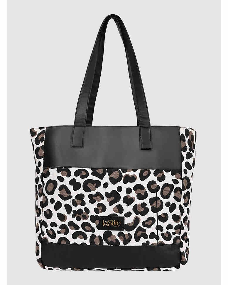 LA STILE Canvas Shoulder Bag