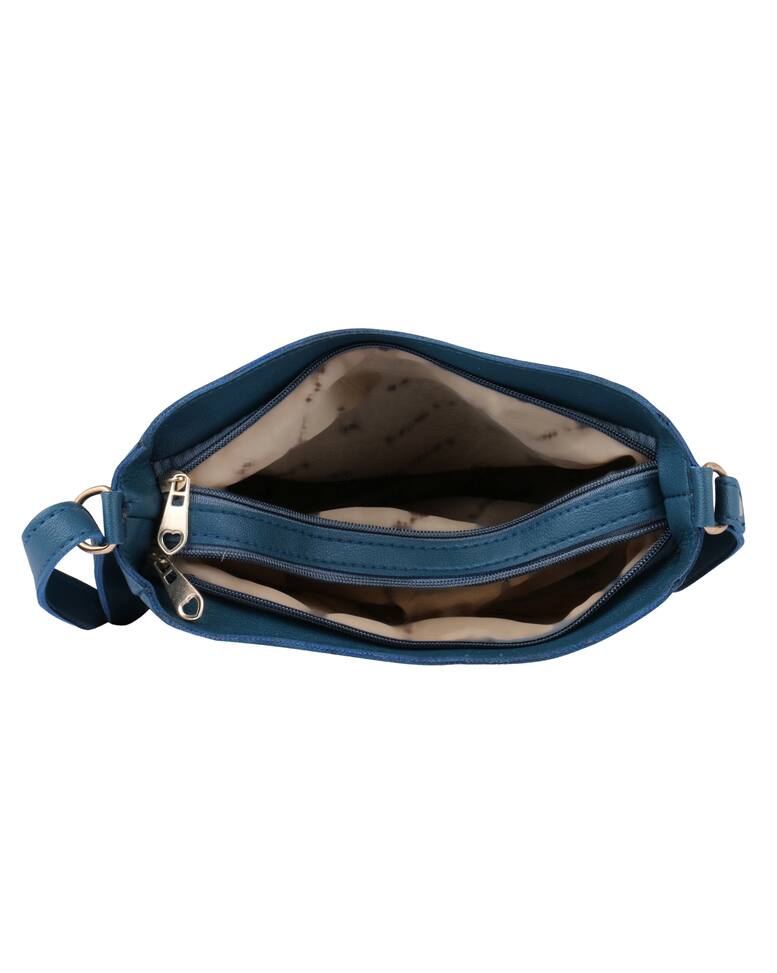 RITUPAL COLLECTION Polyurethane Solid Sling Bag
