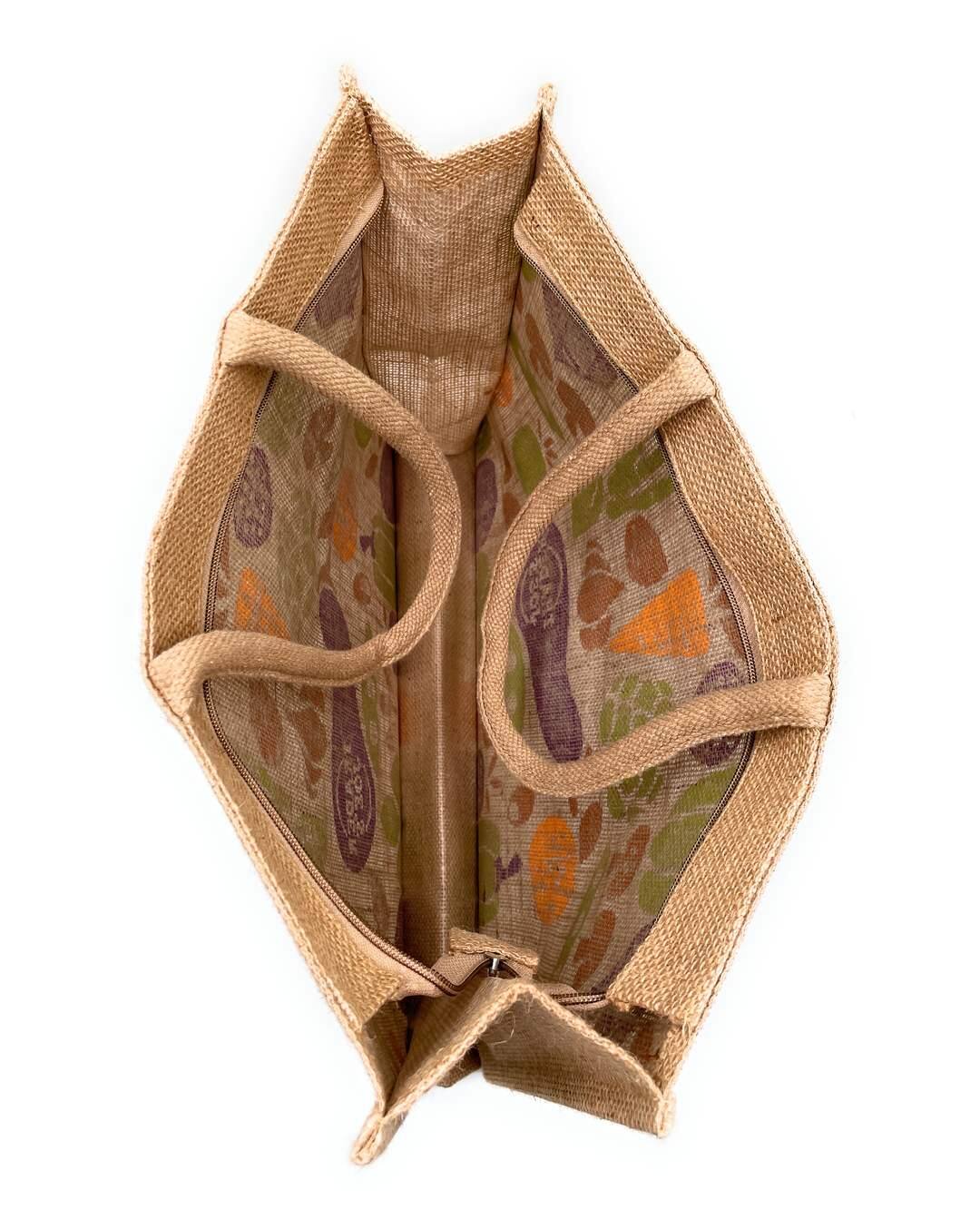 SNT NATIONAL Jute Tote Bag