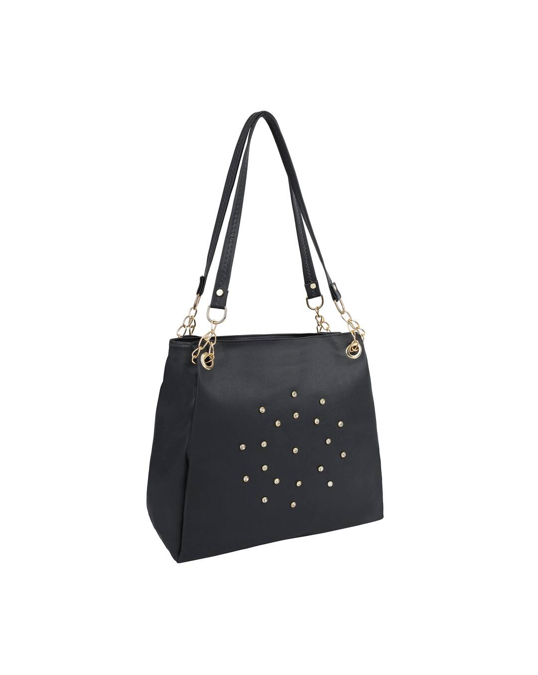 LA STILE Polyurethane (PU) Handbag