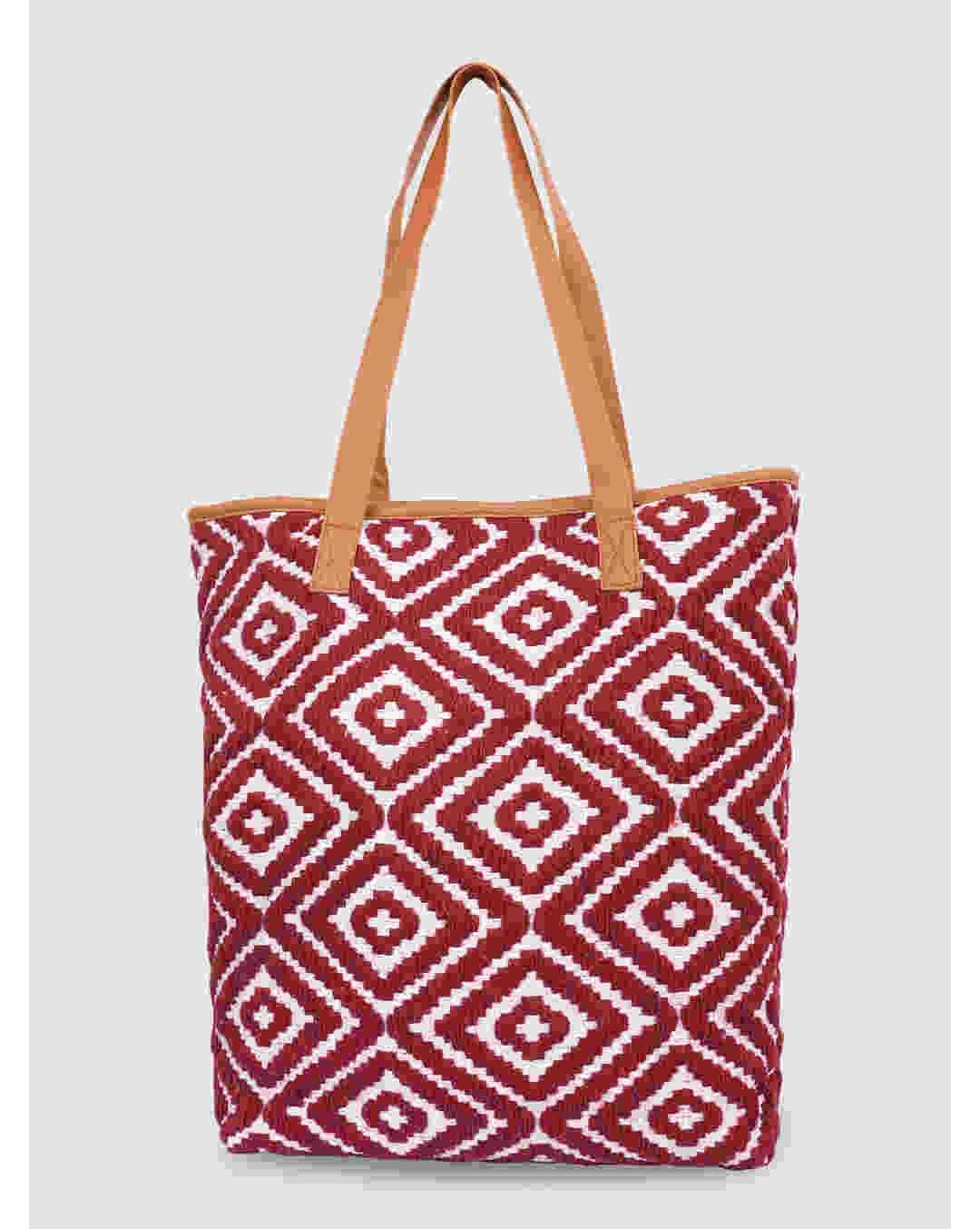 LA STILE Cotton Shoulder Bag