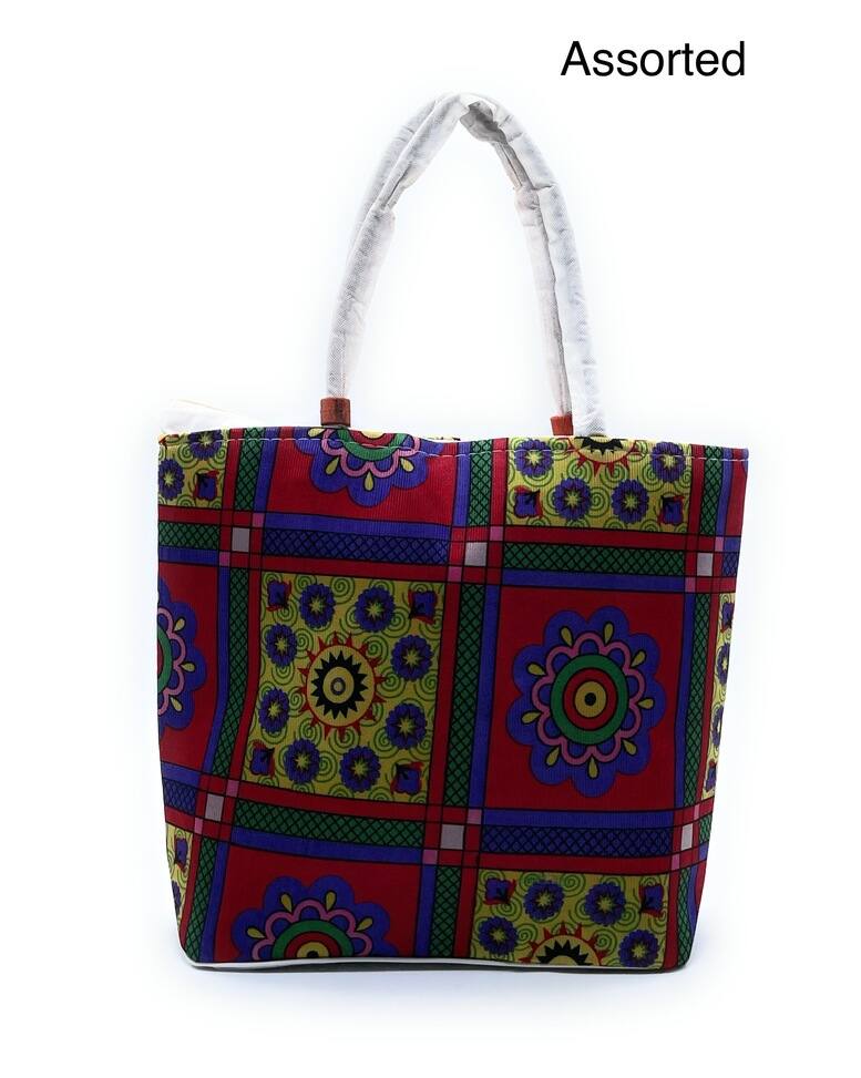 SNT NATIONAL Rexine Tote Bag
