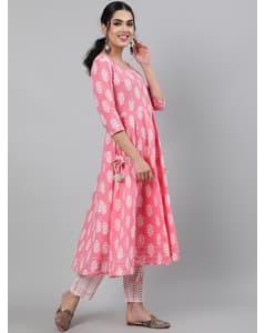Cotton Printed Ethnic Pants SuitSet view 12