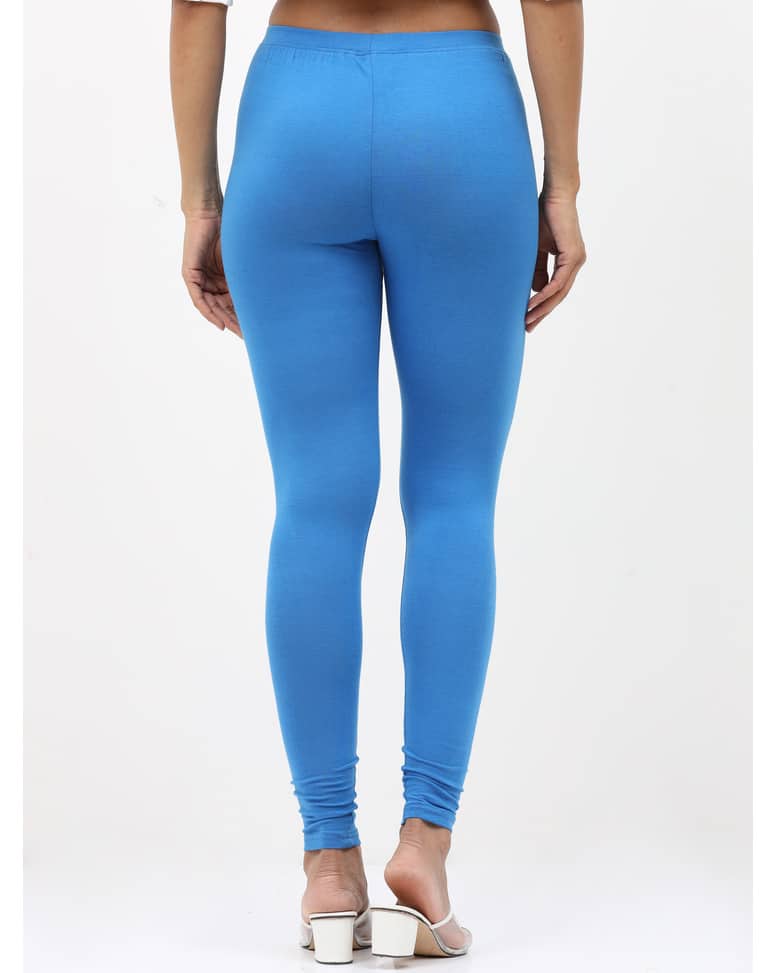 Cotton Solid Chudidhar Leggings view 11