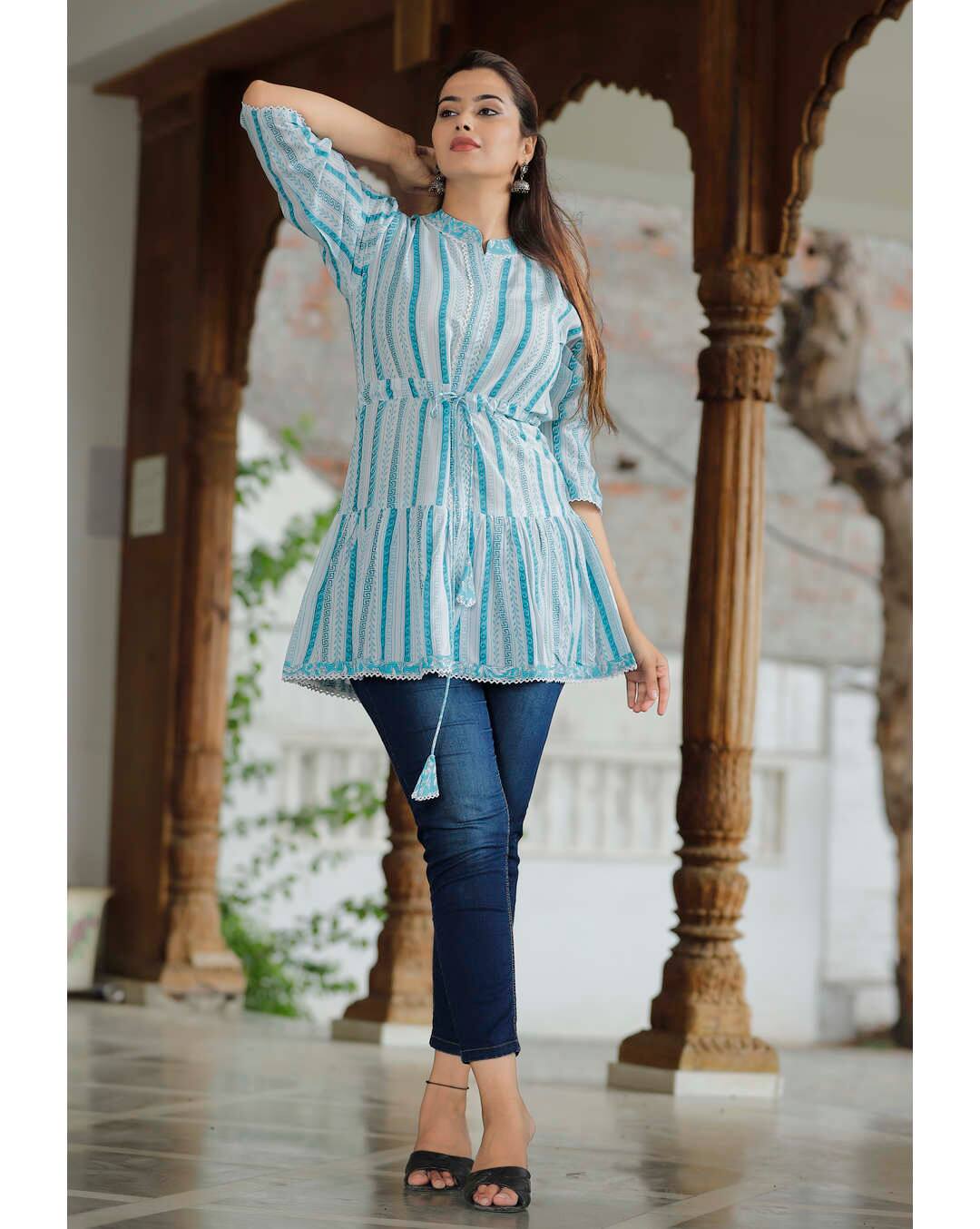 Rayon Printed Tunic view 3