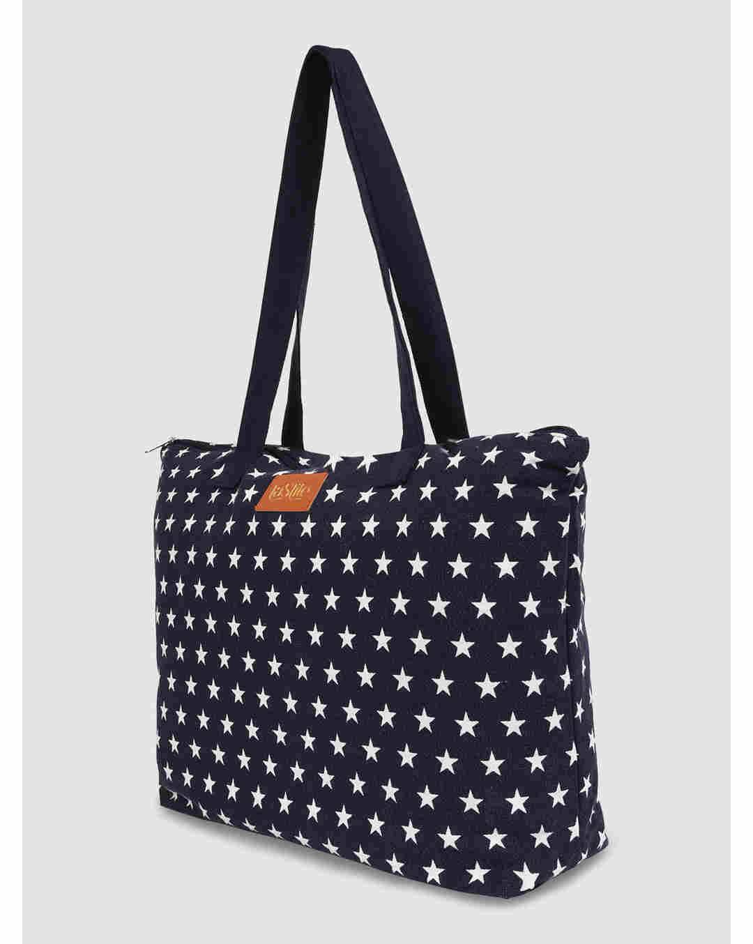 LA STILE Canvas Shoulder Bag