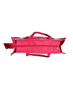 VELITE BAGS Jute Printed Handbag