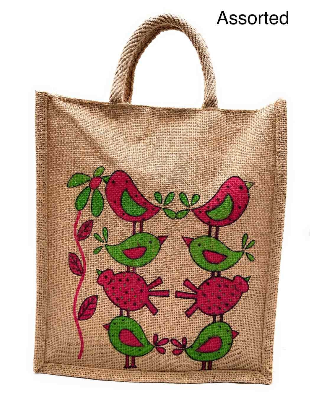 SNT NATIONAL Jute Tote Bag