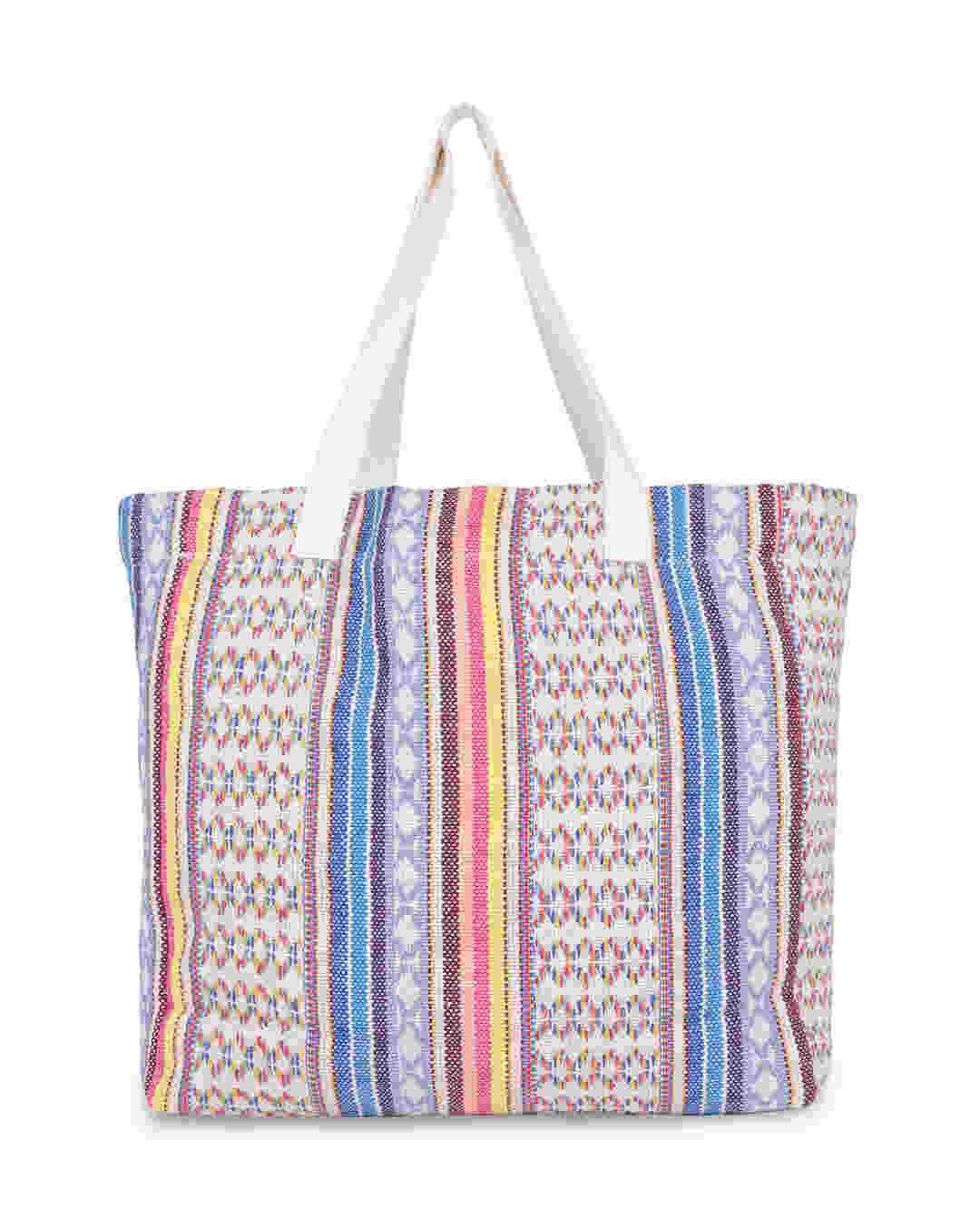 LA STILE Cotton Shoulder Bag