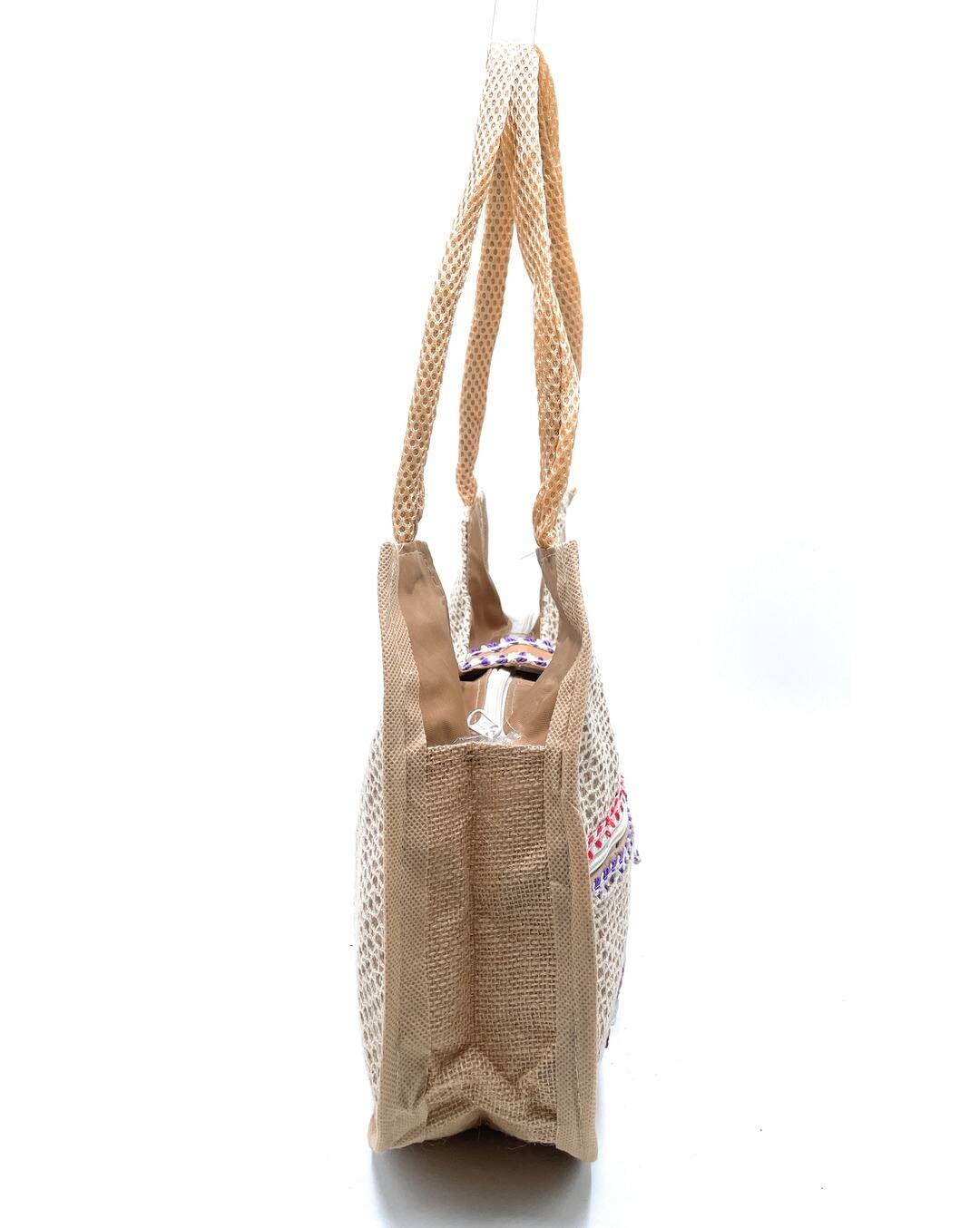 SNT NATIONAL Jute Handbag