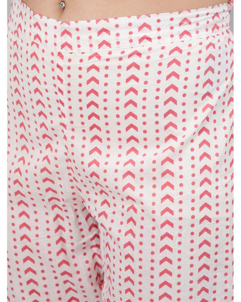 Cotton Printed Ethnic Pants SuitSet view 20
