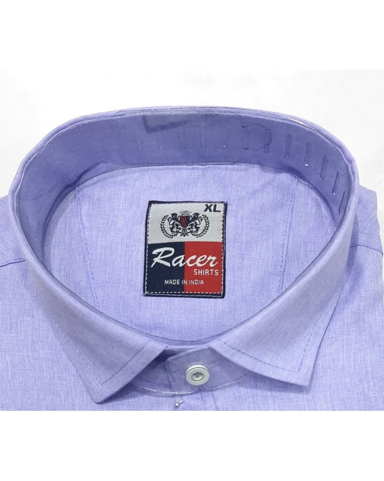 Cotton Self-design Shirt view 5