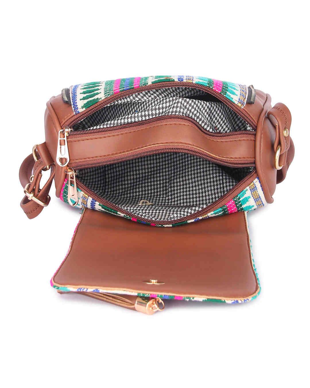 LEATHER RETAIL Polyurethane (PU) Sling Bag