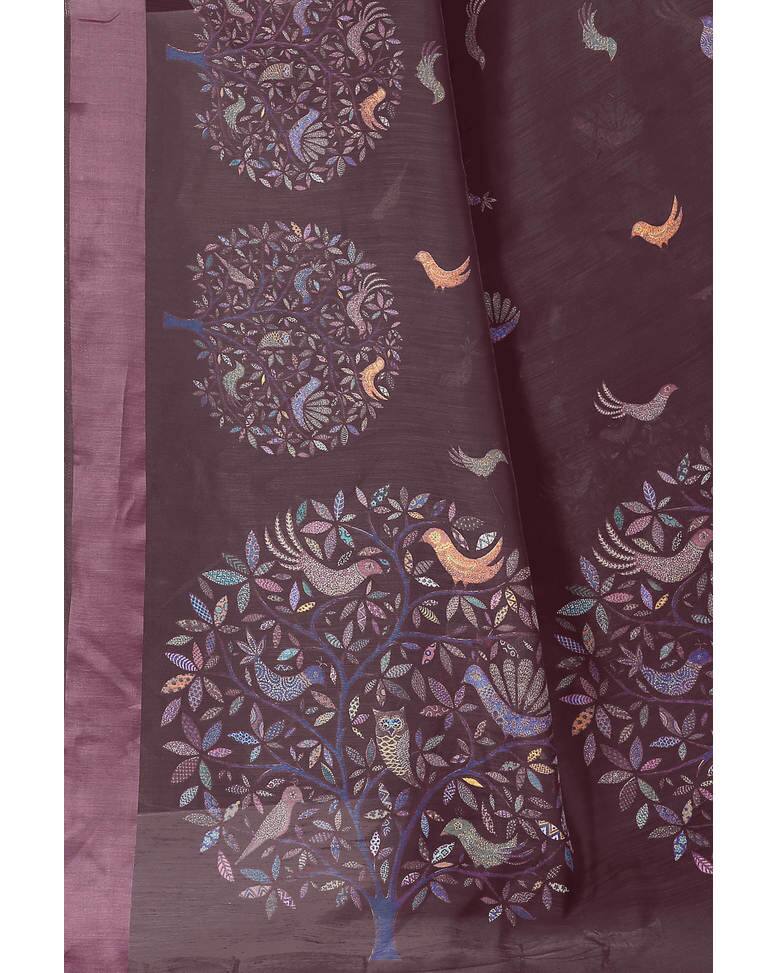 Cotton Printed Regular Saree view 11