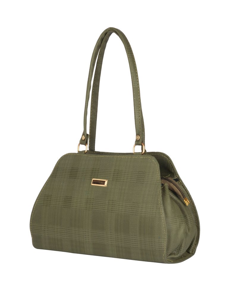 LA STILE Polyurethane (PU) Handbag
