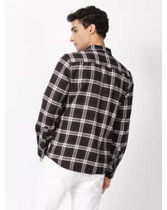 Polyester Checks Casual Shirts view 6