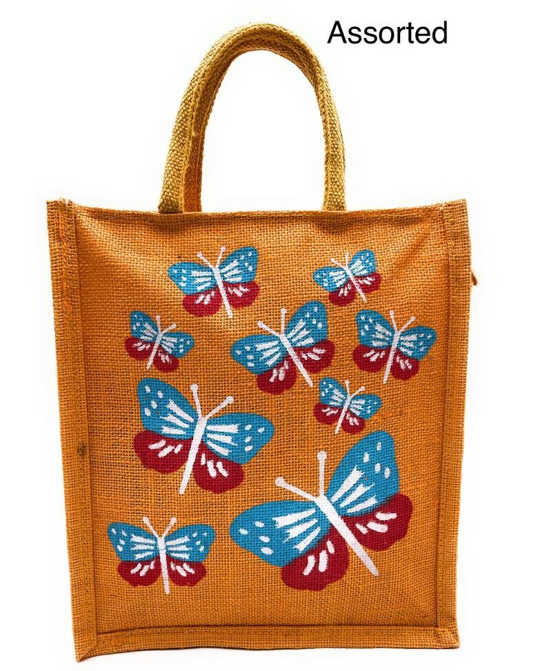 SNT NATIONAL Jute Tote Bag