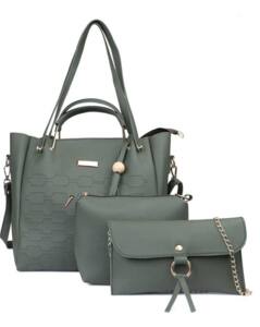 BAGANIC Polyurethane (PU) Handbag