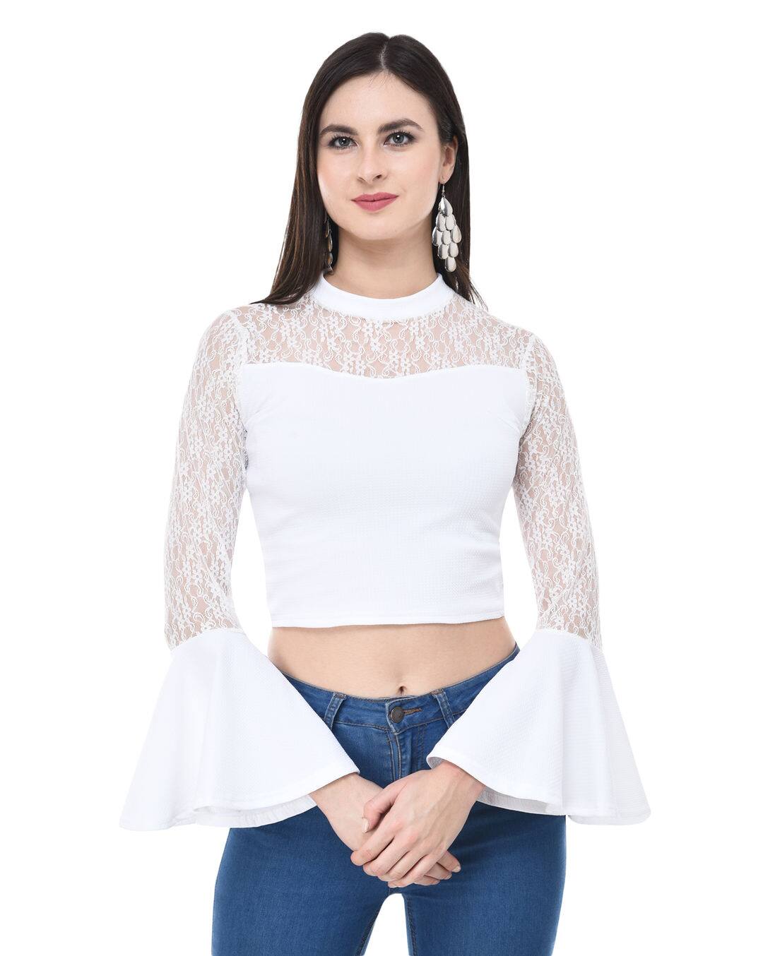 Blended Lace Top
