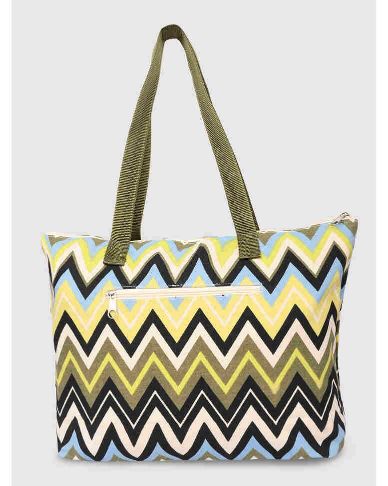 LA STILE Canvas Shoulder Bag