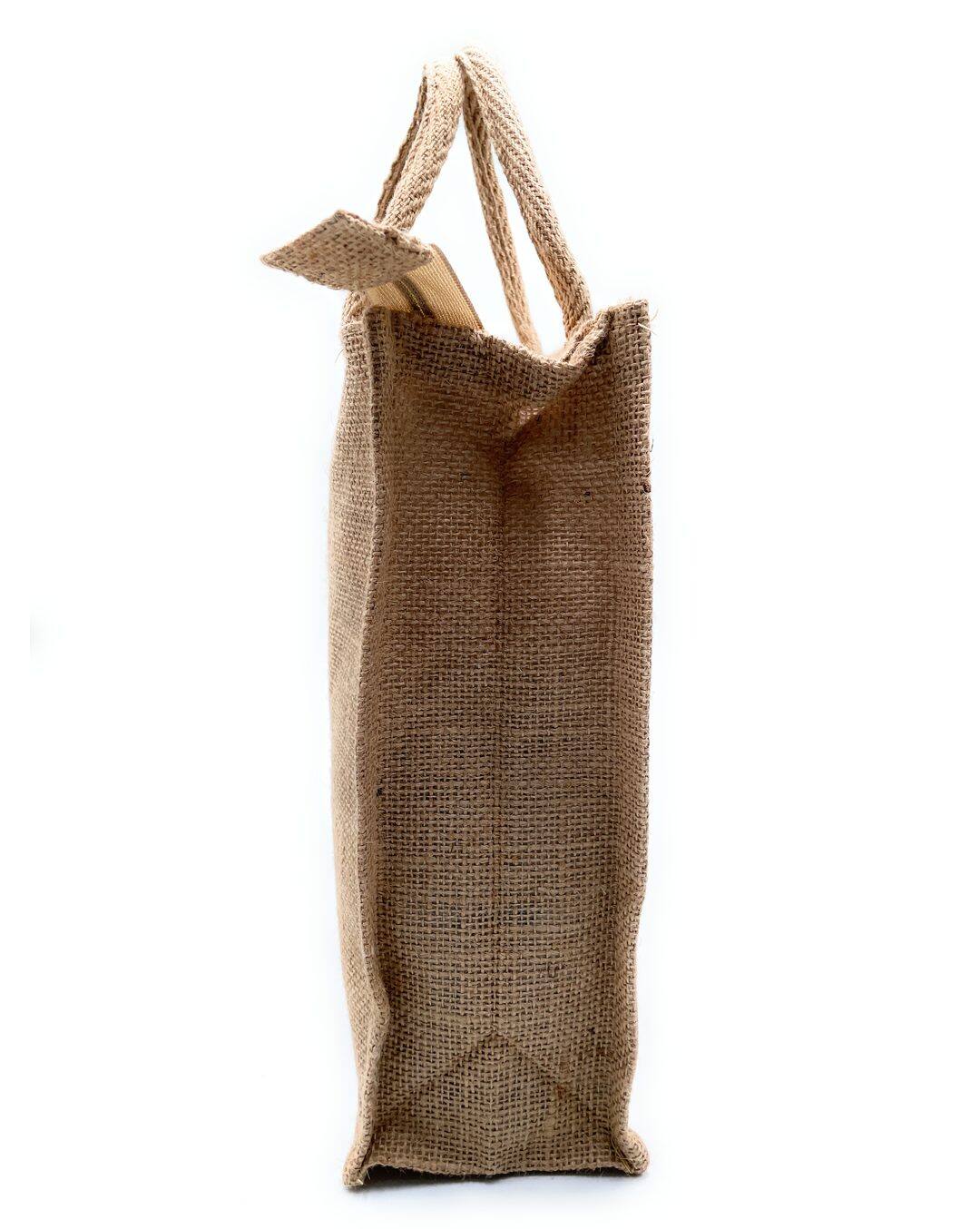 SNT NATIONAL Jute Tote Bag