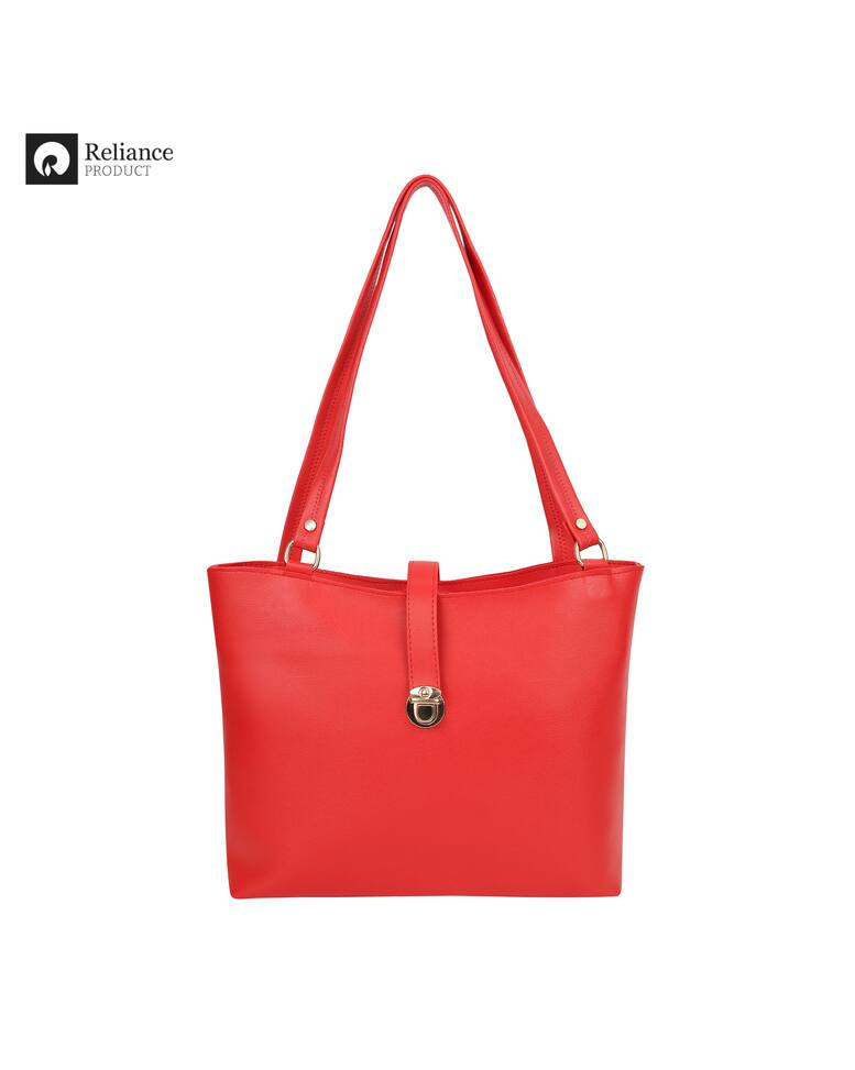 LA STILE Polyurethane (PU) Handbag