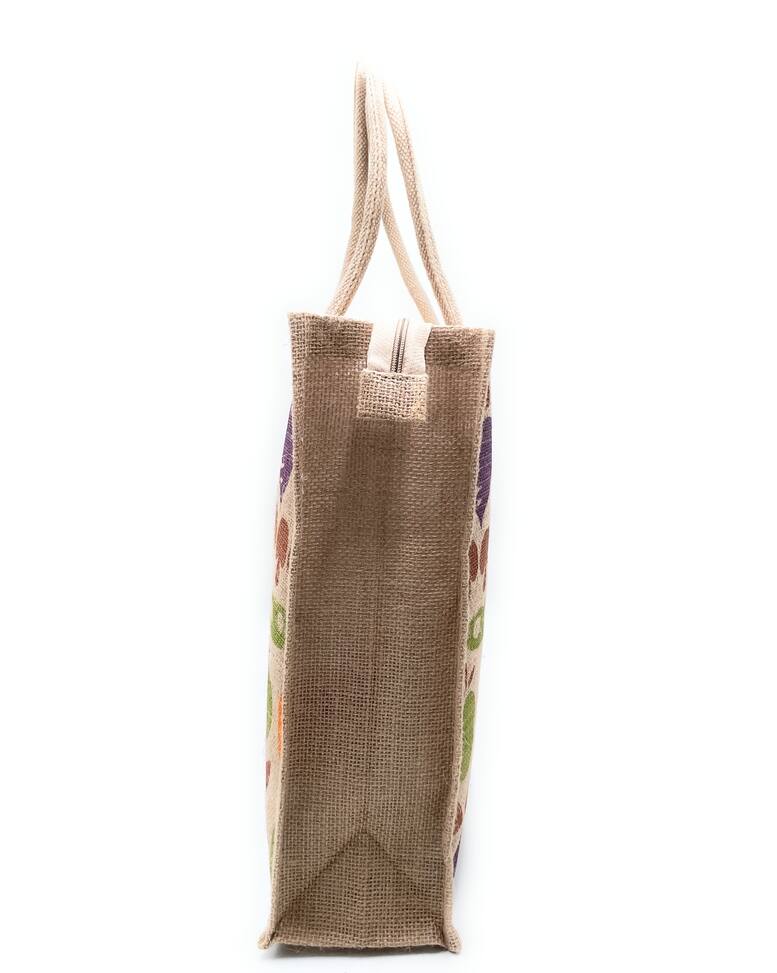 SNT NATIONAL Jute Tote Bag