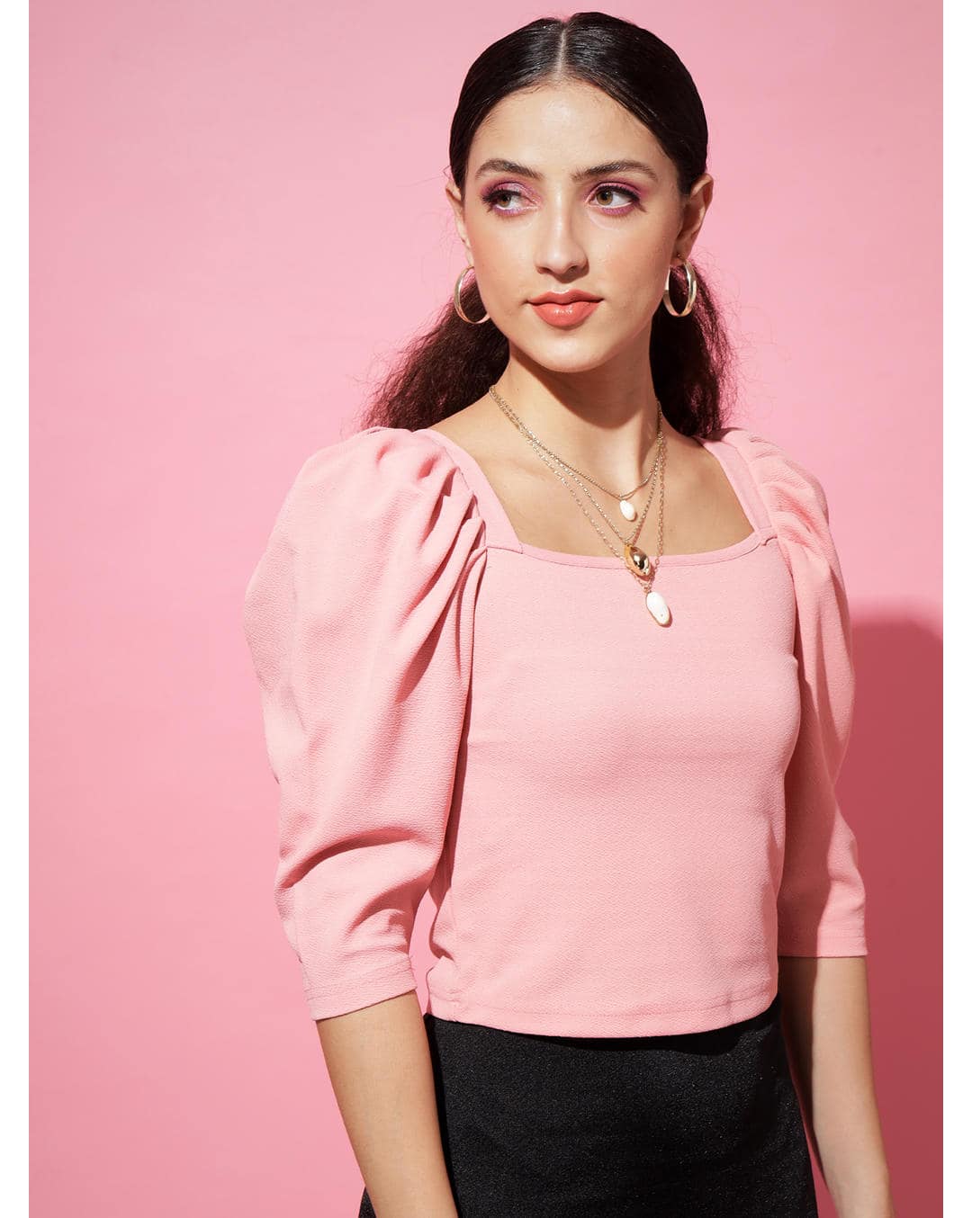 Stretch Solid Top