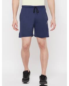 Polyester Solid Shorts view 3