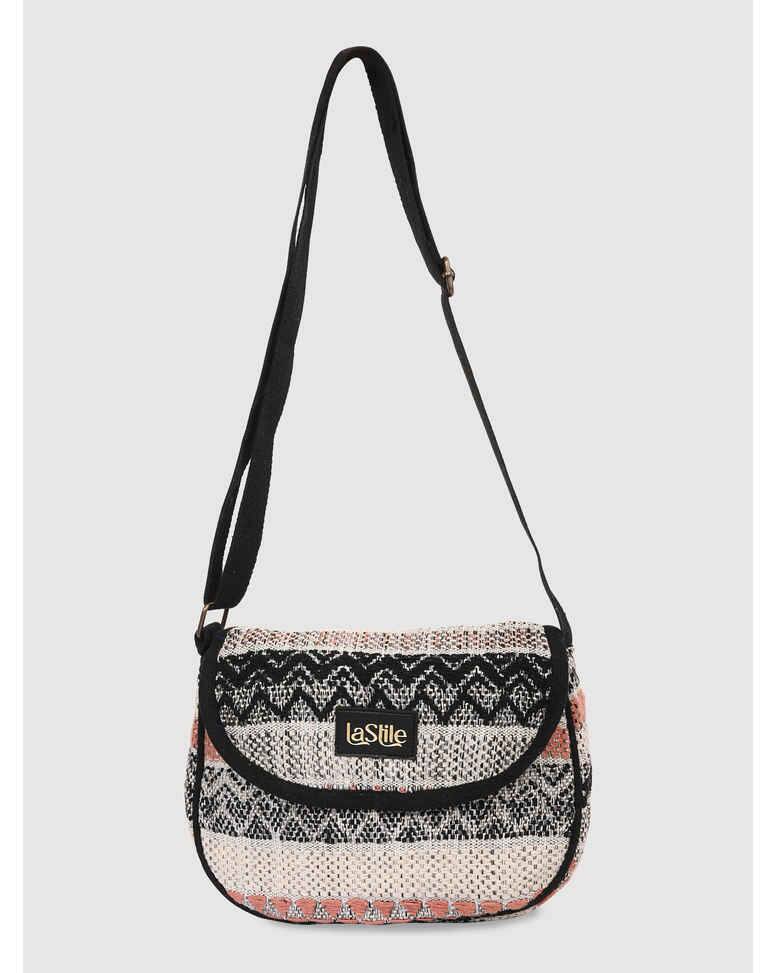 LA STILE Cotton Sling Bag