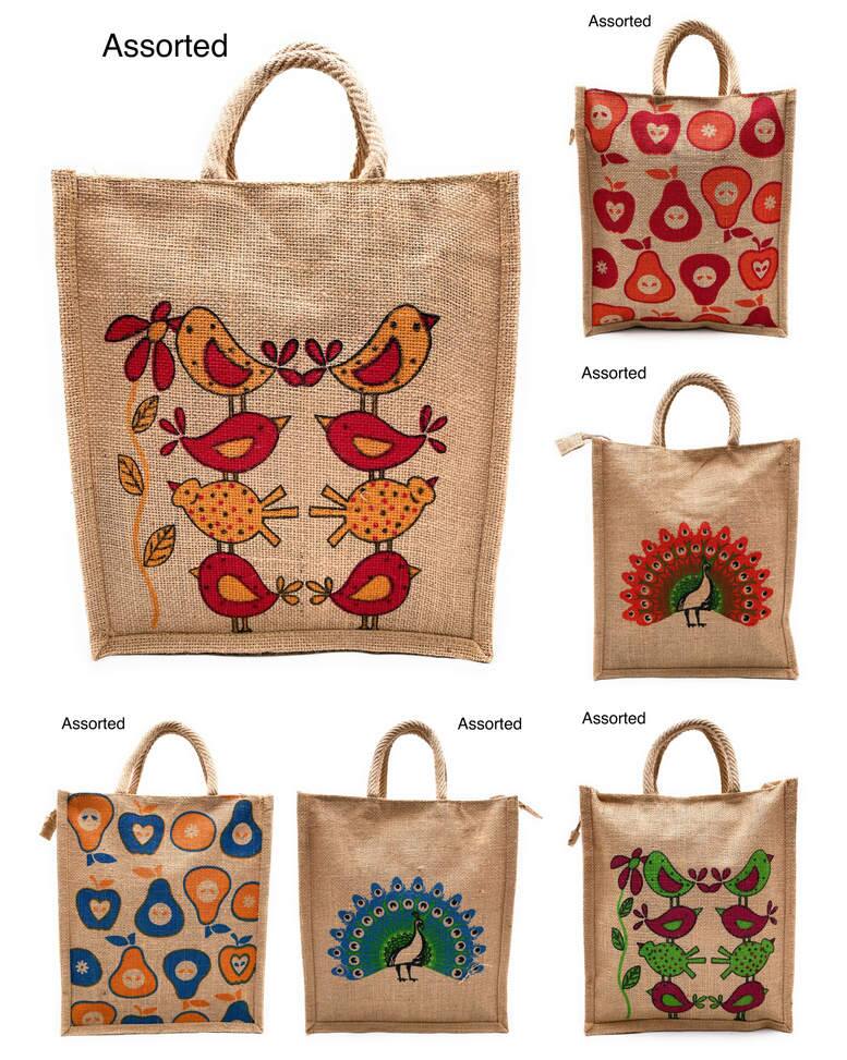SNT NATIONAL Jute Tote Bag