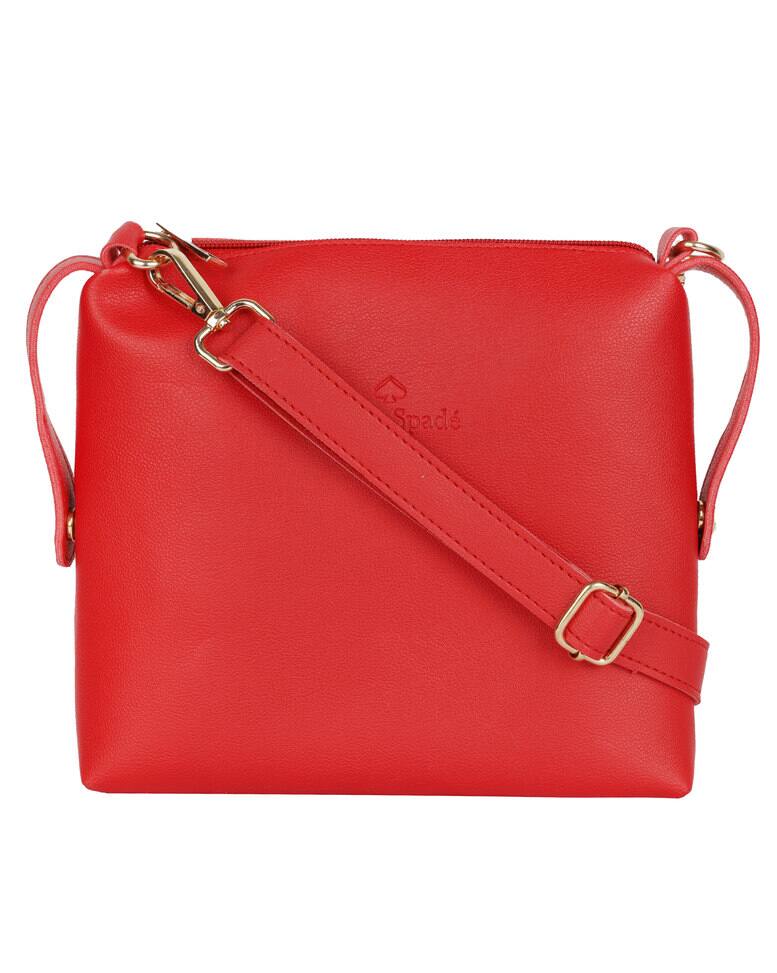 BLACK SPADÃ‰ Polyurethane (PU) Sling Bag