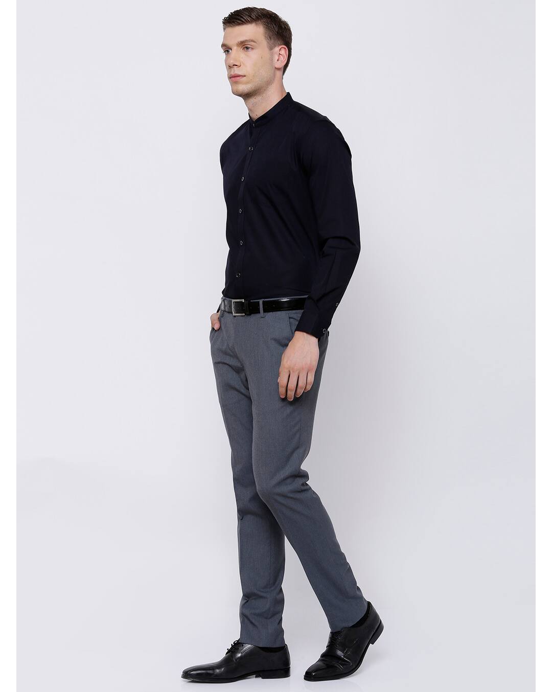 Cotton Solid Shirt view 3