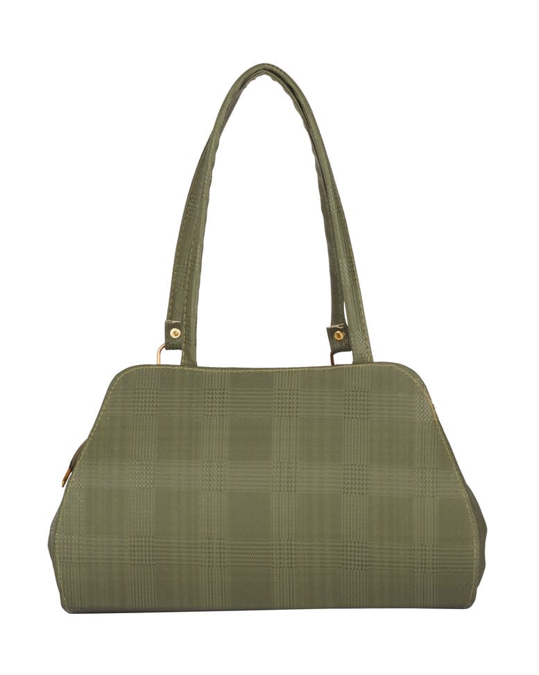 LA STILE Polyurethane (PU) Handbag