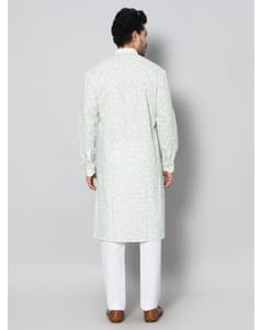 Cotton Printed Regular Kurtas view 9