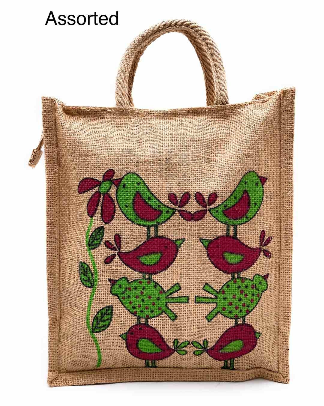SNT NATIONAL Jute Tote Bag