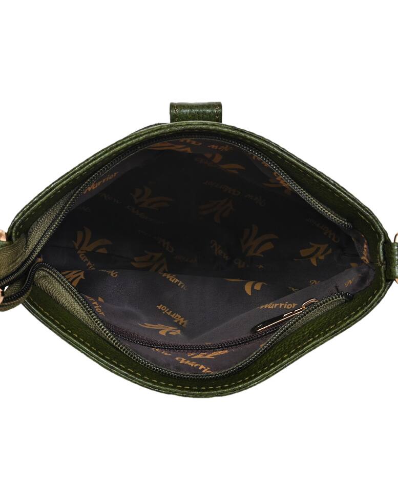 RED RIBBON Genuine Leather Sling Bag