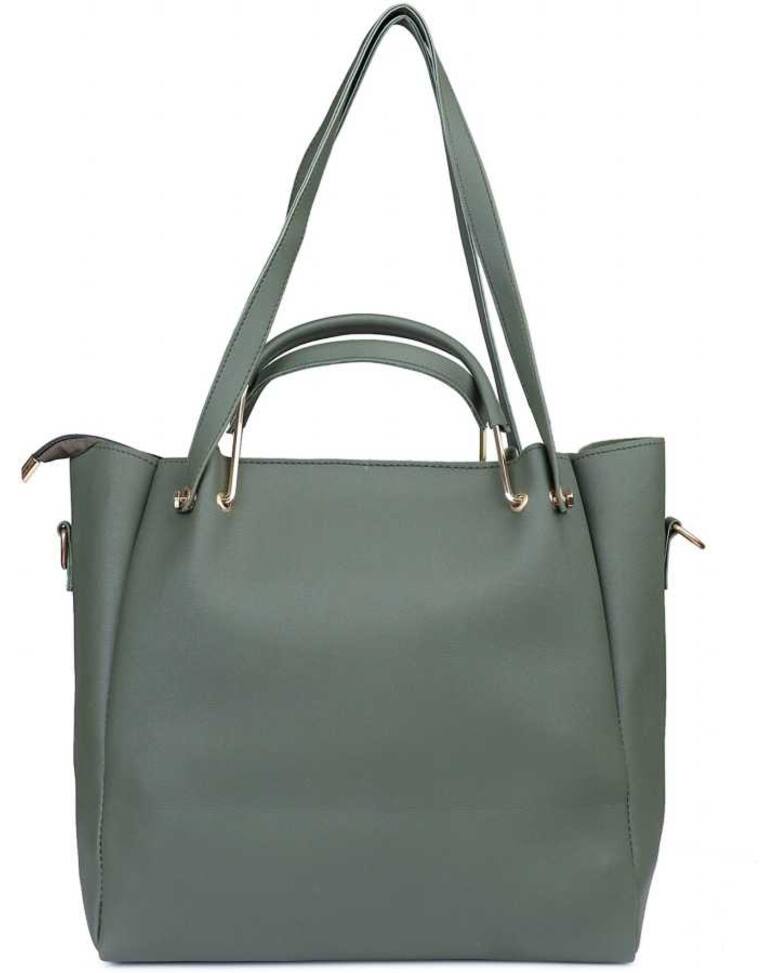 BAGANIC Polyurethane (PU) Handbag