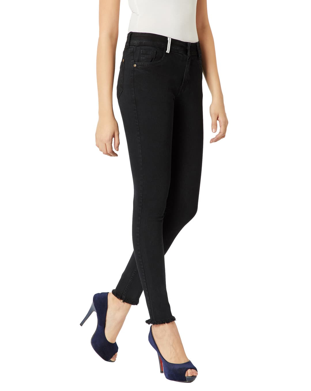 Miss Chase Women's Denim Slim Fit Jeans view 7