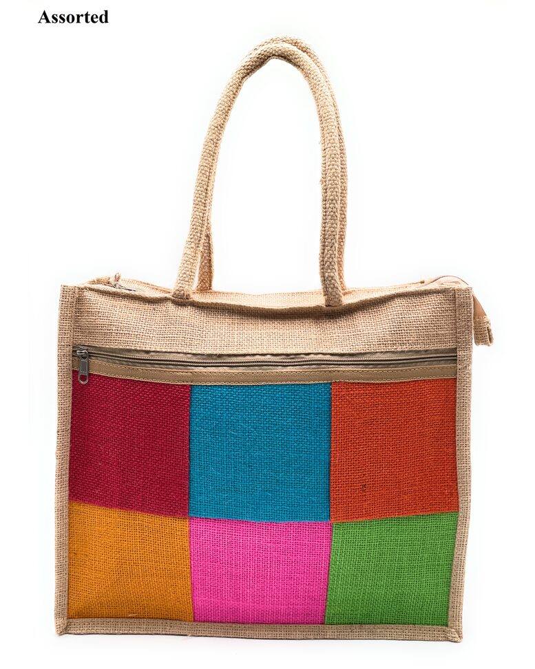 SNT NATIONAL Jute Tote Bag