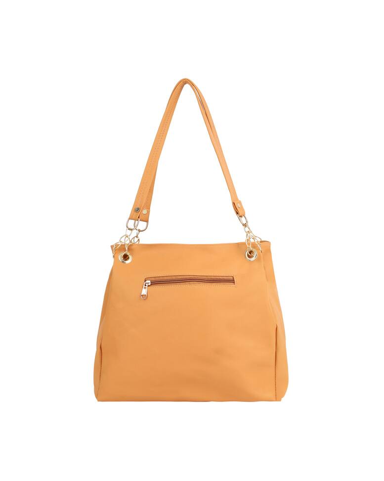 LA STILE Polyurethane (PU) Handbag