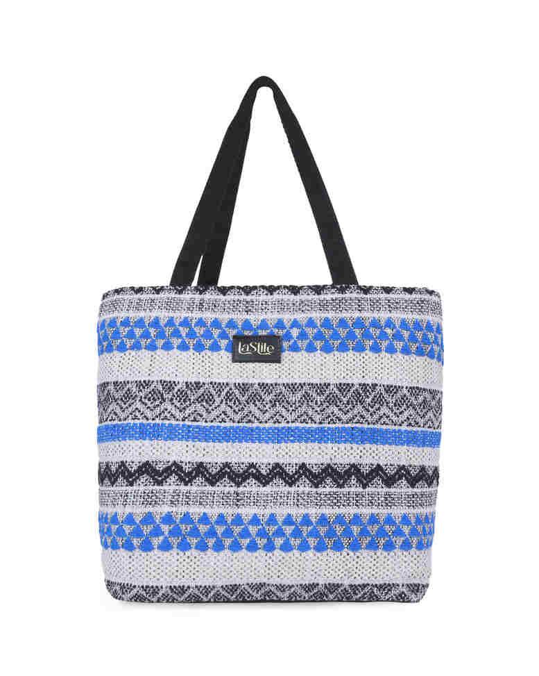 LA STILE Cotton Shoulder Bag