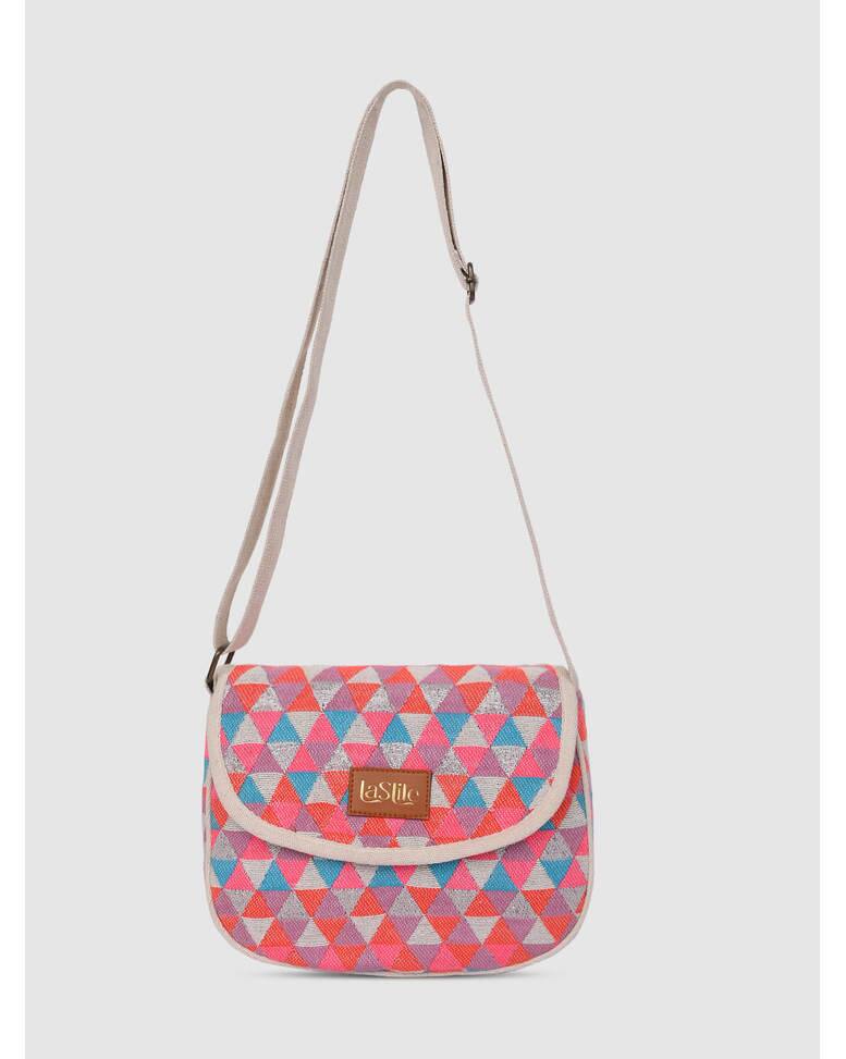 LA STILE Acrylic Sling Bag