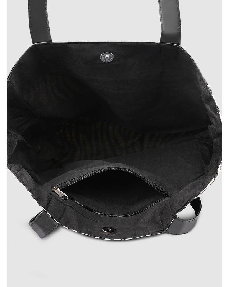 LA STILE Canvas Shoulder Bag