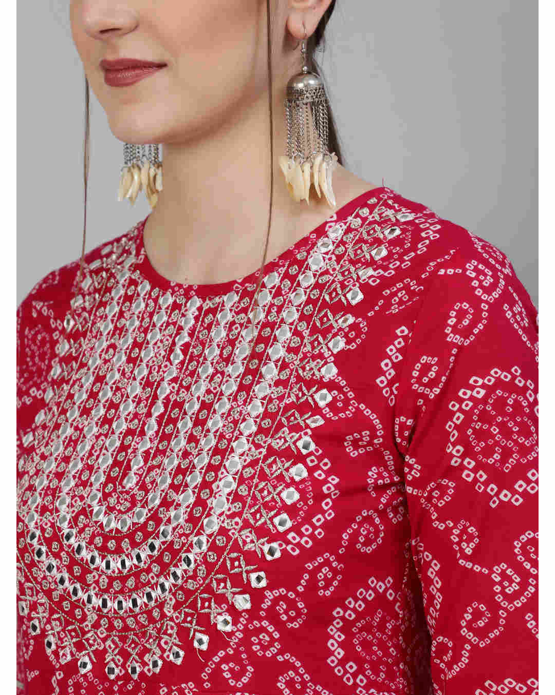 Cotton Printed Palazzo  SuitSet view 6