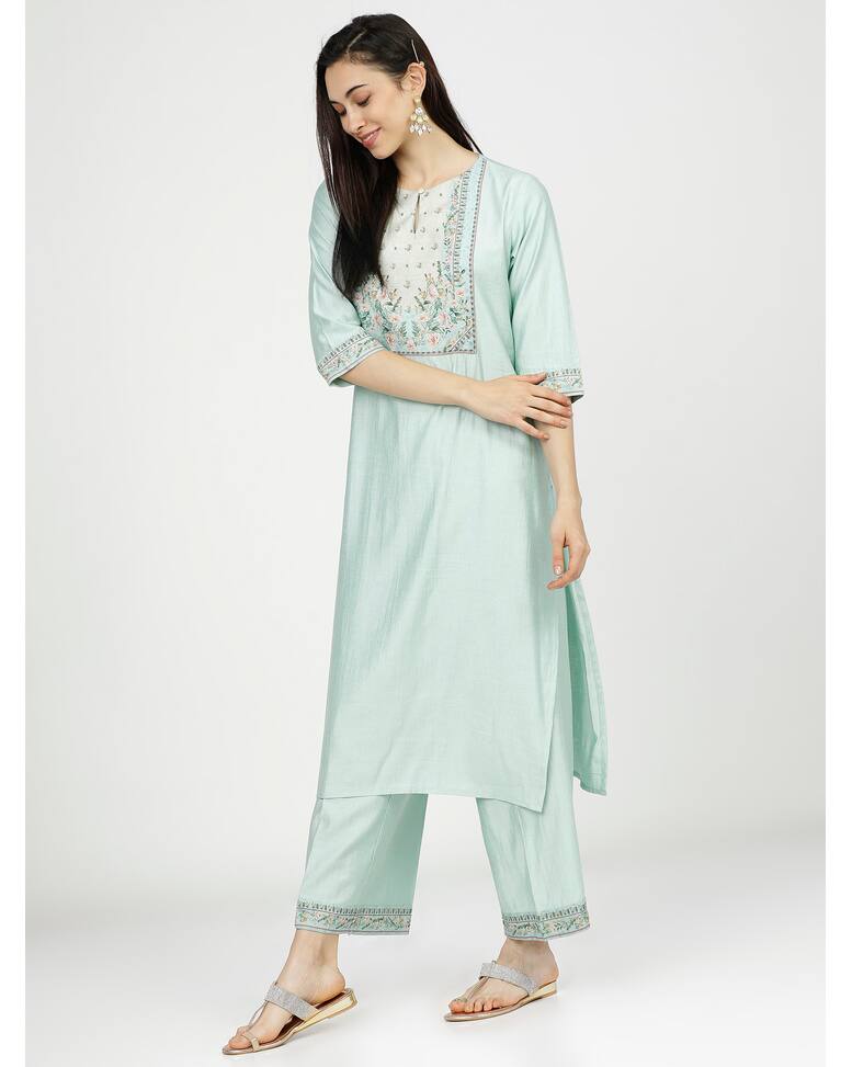Blended Printed Palazzo SuitSet view 5