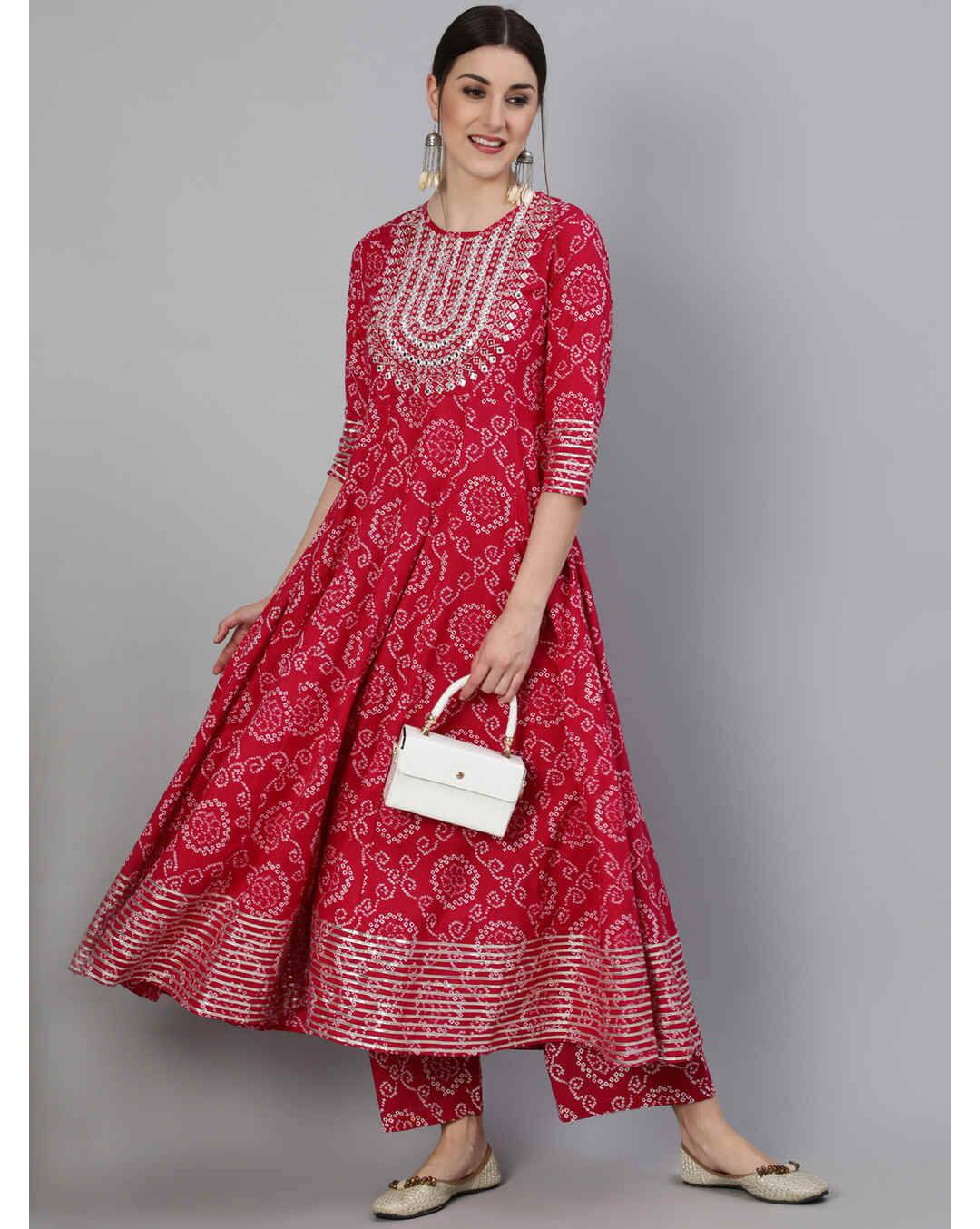 Cotton Printed Palazzo  SuitSet view 3