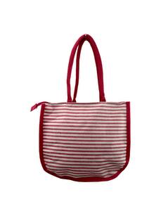 VELITE BAGS Jute Printed Handbag