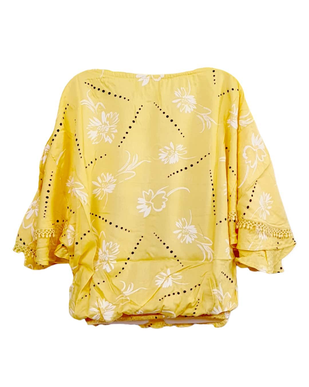 Rayon Printed Fancy Top view 2
