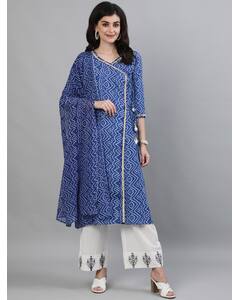 Rayon Printed palazzo SuitSet view 3